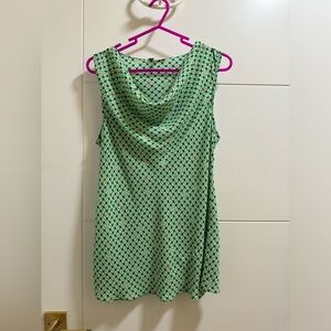 🪴📚 Alex + Lili Retro Cowl Neck Blouse Size Medium 📚🪴